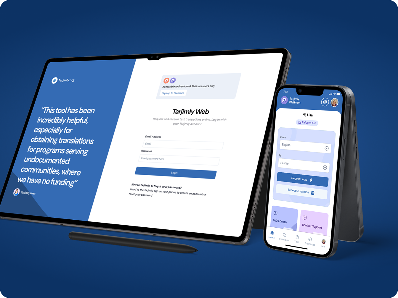 Spark AI real-time interpretation interface with AI confidence indicators