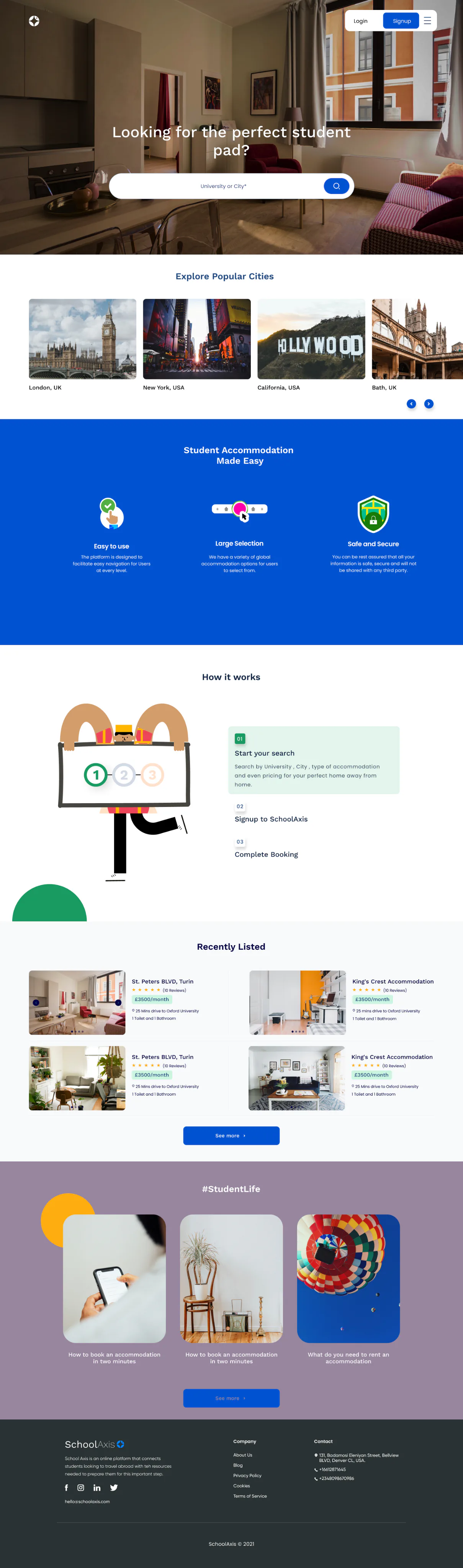 SchoolAxis Overview